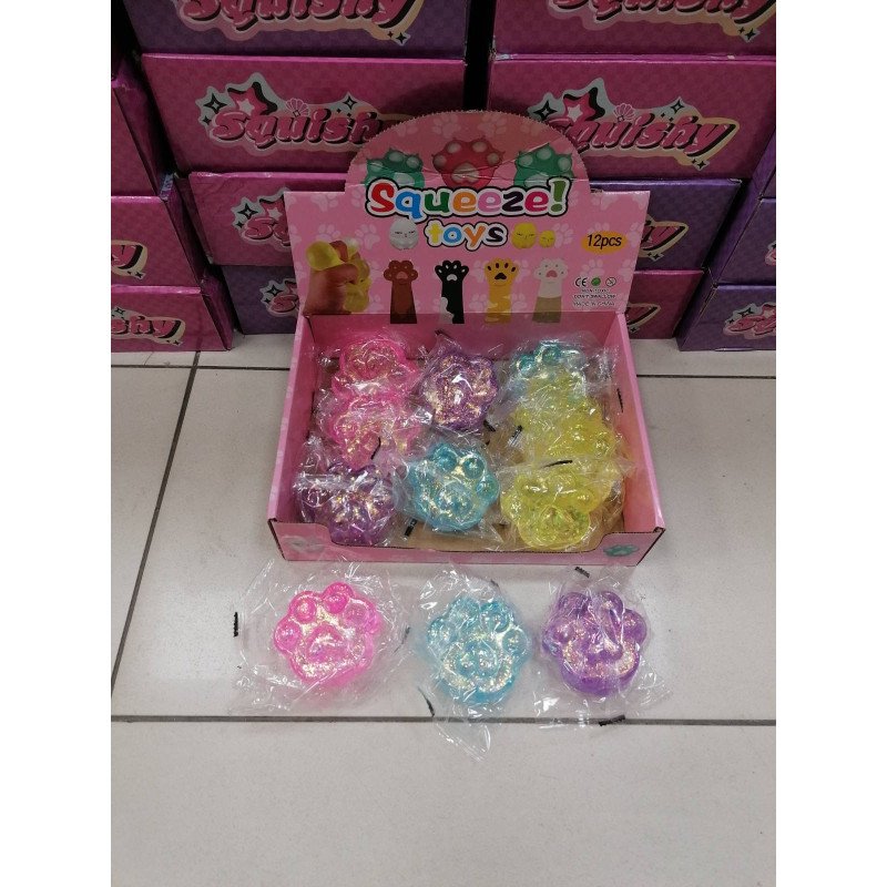 SQUISHY GNIOTEK KOCIA ŁAPKA SQUISHY GNIOTEK KOCIA ŁAPKA