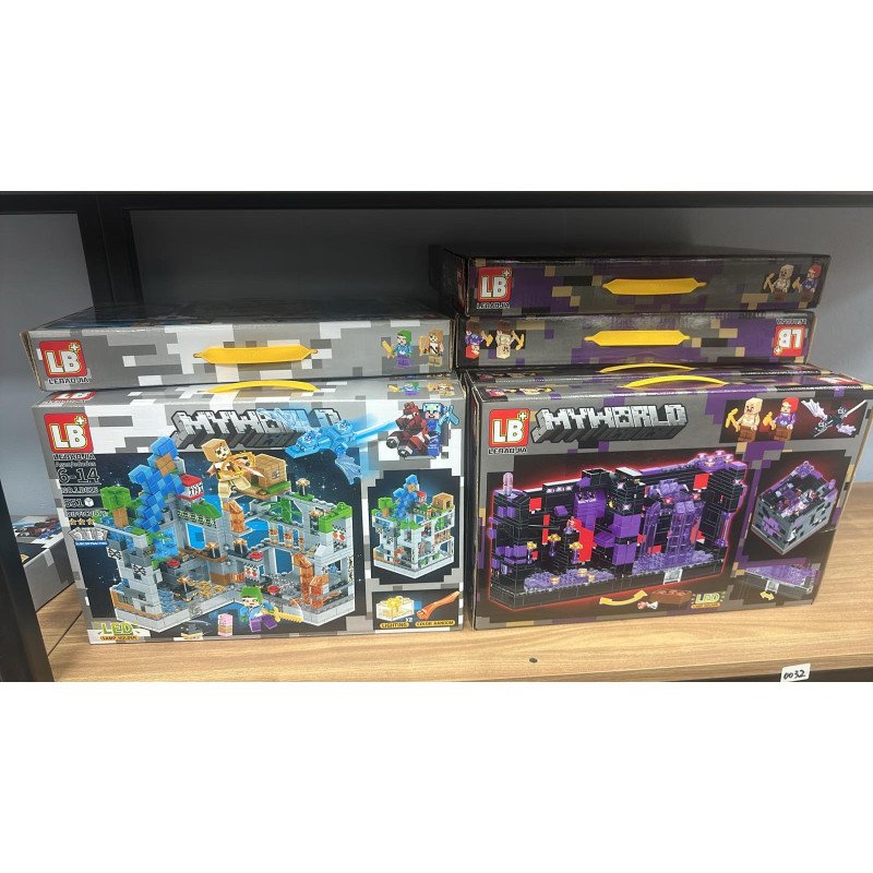 KLOCKI 550PCS+ MY WORLD KLOCKI 550PCS+ MY WORLD