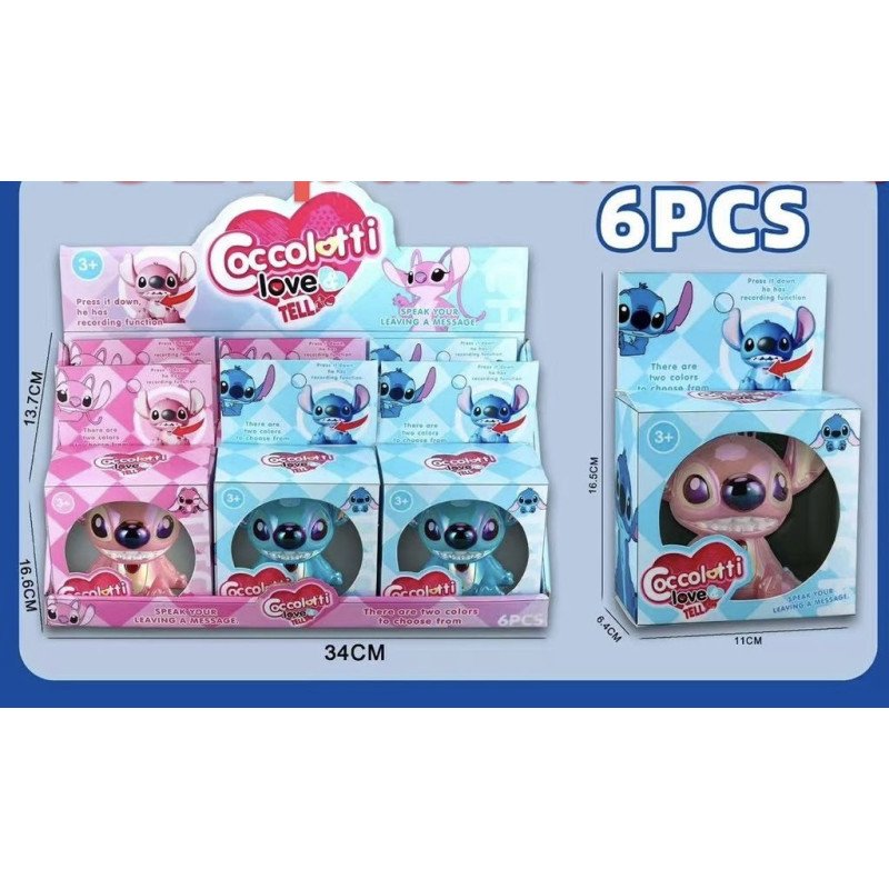 BRELOK STITCH Z POWTARZAJĄCY DŹWIĘK LED BRELOK STITCH Z POWTARZAJĄCY DŹWIĘK LED