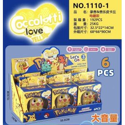 BRELOK PIKACHU Z POWTARZAJĄCY DŹWIĘK LED