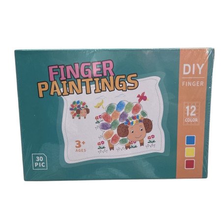 ZABAWKA MALOWANIE PALACAMI DIY