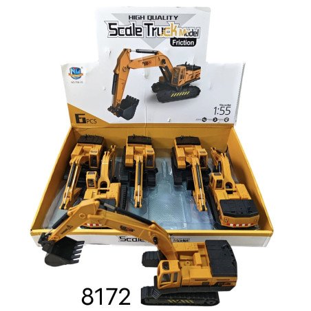 AUTO BUDOWLANE SCALE TRUCK FRICTION 1:55