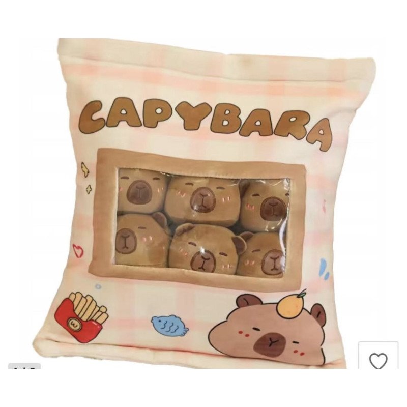 PODUSZKA SNACK MASKOTKA KAPIBARA PODUSZKA SNACK MASKOTKA KAPIBARA
