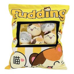 PODUSZKA SNACK MASKOTKA PUDDING KOTY