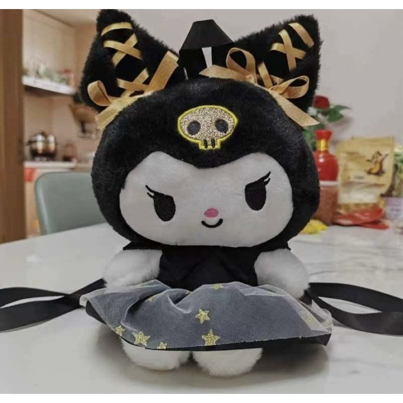 PLECAK PLUSZOWA MASKOTKA KUROMI PLECAK PLUSZOWA MASKOTKA KUROMI