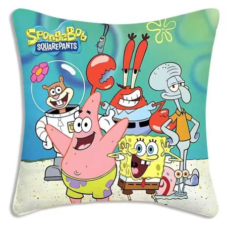 PODUSZKA 45*45CM SPONGEBOB