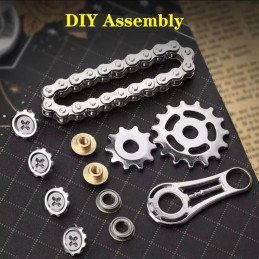 SPINNING TOP FINGERTIP GYRO MECHANICAL WHEEL GEAR