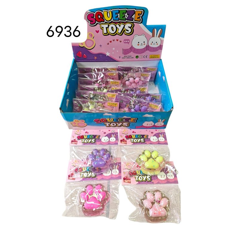 SQUISHY GNIOTEK KOCIA ŁAPKA SQUISHY GNIOTEK KOCIA ŁAPKA