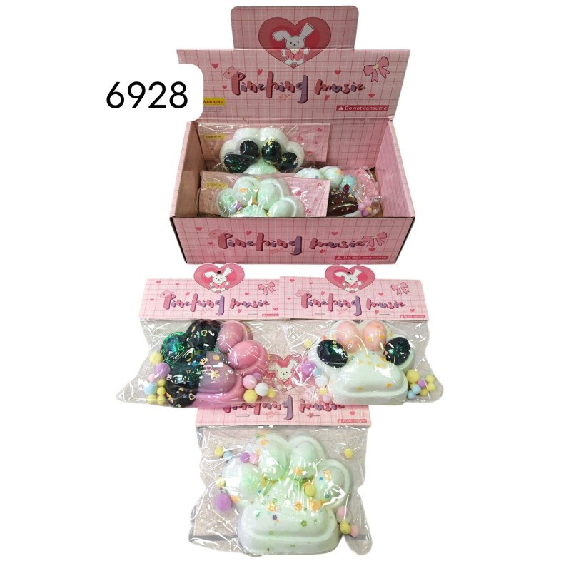 SQUISHY GNIOTEK KOCIA ŁAPKA Z ZAPACHY SQUISHY GNIOTEK KOCIA ŁAPKA Z ZAPACHY
