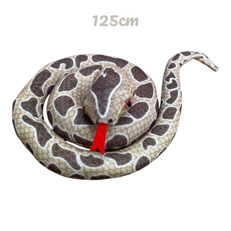 PLUSZOWA MASKOTKA WĄŻ 125CM PLUSZOWA MASKOTKA WĄŻ 125CM