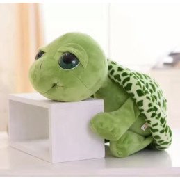 PLUSZOWA MASKOTKA ŻÓŁW 25CM
