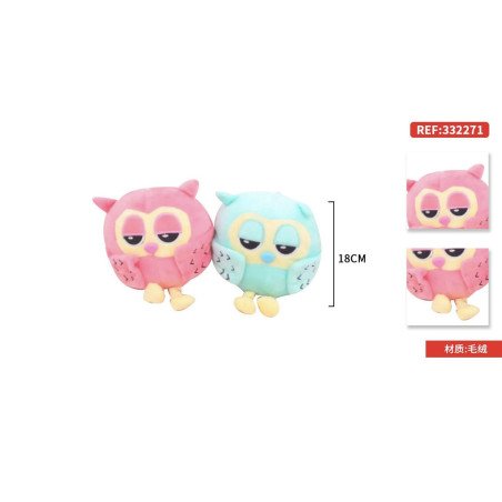 PLUSZOWA MASKOTKA SOWA 18CM