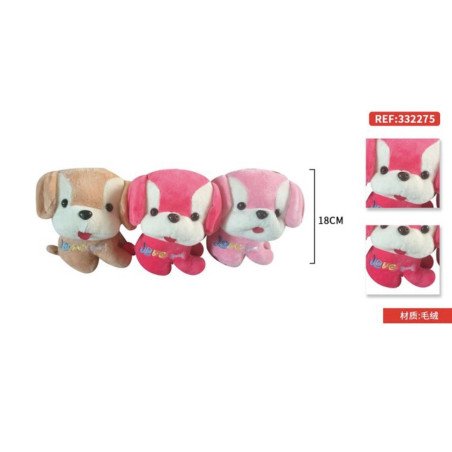 PLUSZOWA MASKOTKA PIESEK 18CM