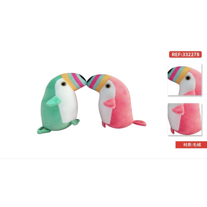 PLUSZOWA MASKOTKA PAPUGA 18CM PLUSZOWA MASKOTKA PAPUGA 18CM