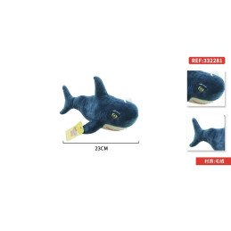 PLUSZOWA MASKOTKA SHARK 18CM