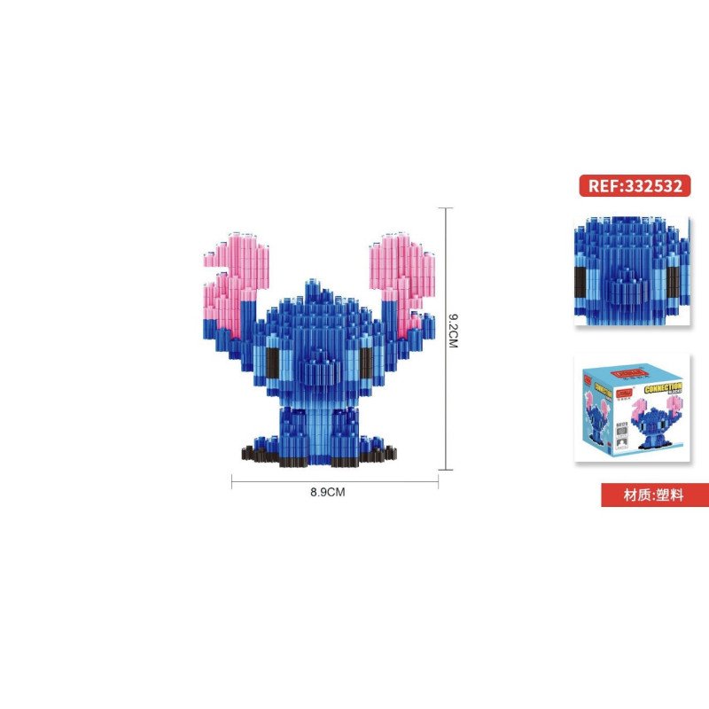 KLOCKI 310PCS STITCH KLOCKI 310PCS STITCH