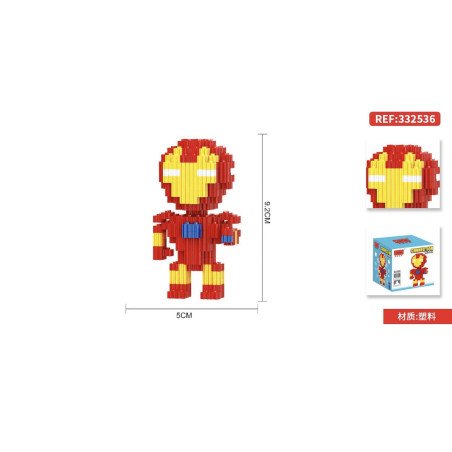 KLOCKI 270PCS IRON MAN