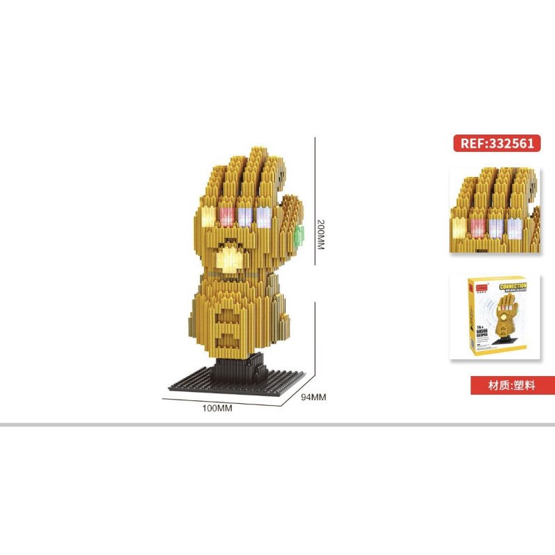 KLOCKI 68596 RĘKAWICZCE