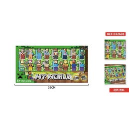 ZESTAW 16SZT FIGURKI MY WORLD