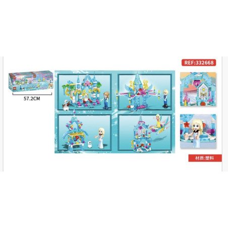 KLOCKI 98299 4W1 PRINCESS