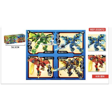 KLOCKI CD99017 NINJA