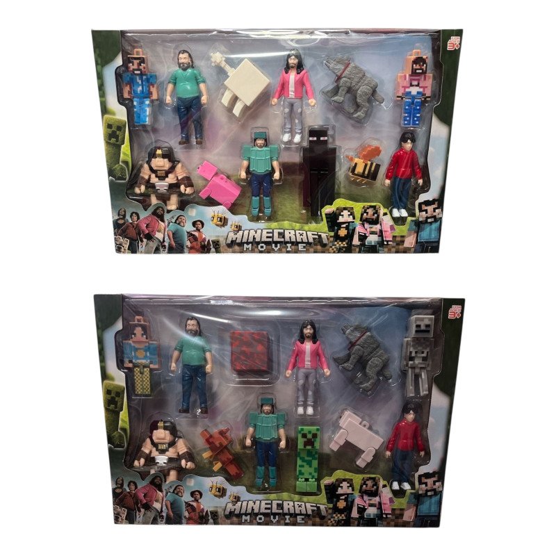ZESTAW 12SZT FIGURKI MINECRAFT ZESTAW 12SZT FIGURKI MINECRAFT