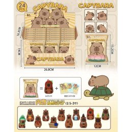 SASZETKI FIGURKI + KARTA KAPIBARA