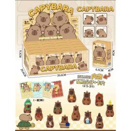 PUDEŁKO KAPIBARA FIGURKI + KARTA