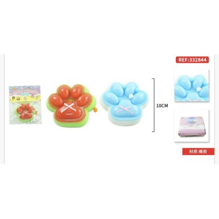 SQUISHY GNIOTEK KOCIA ŁAPKA 10CM