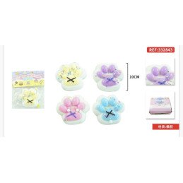SQUISHY GNIOTEK KOCIA ŁAPKA 10CM 200G