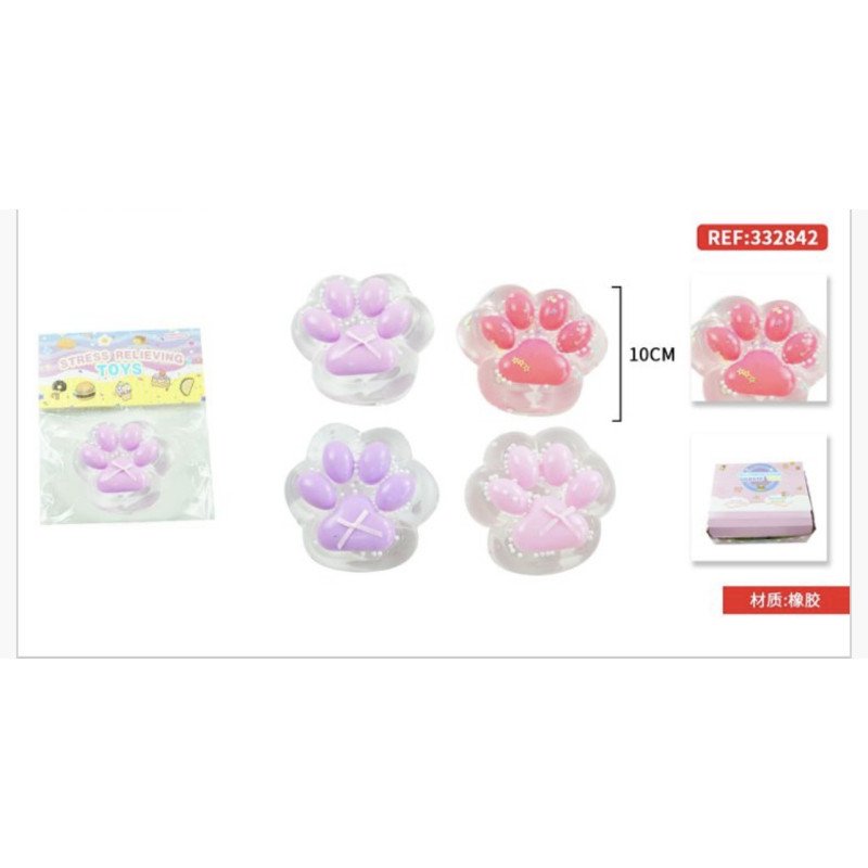 SQUISHY GNIOTEK KOCIA ŁAPKA 10CM 200G SQUISHY GNIOTEK KOCIA ŁAPKA 10CM 200G