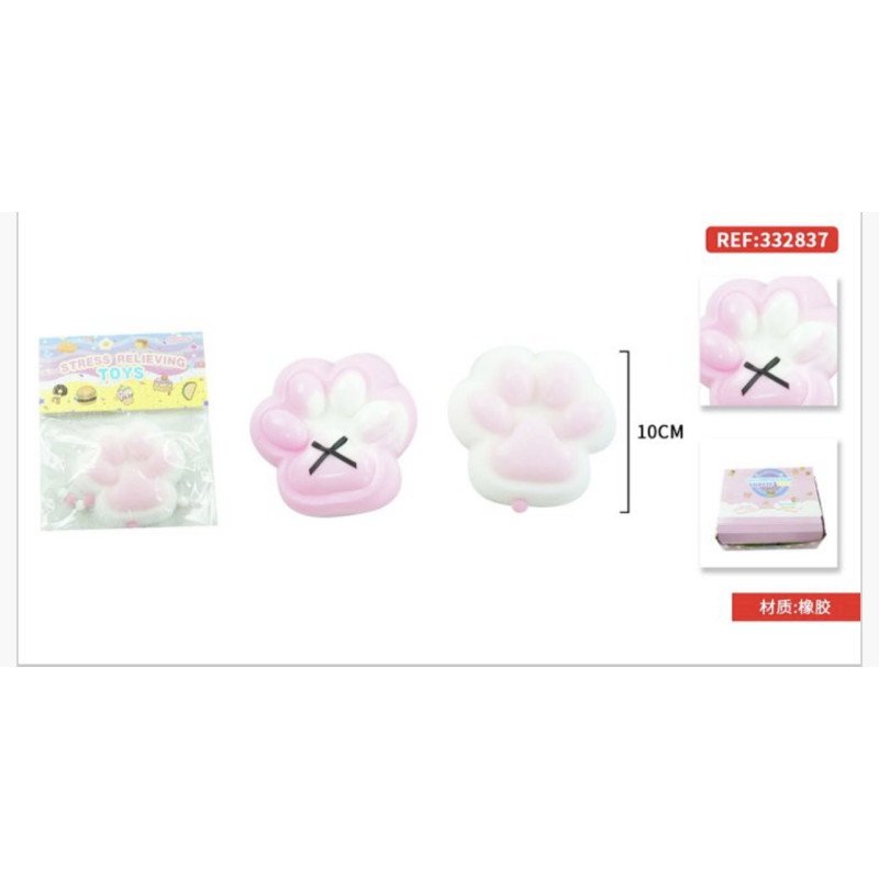 SQUISHY GNIOTEK KOCIA ŁAPKA 10CM 200G SQUISHY GNIOTEK KOCIA ŁAPKA 10CM 200G