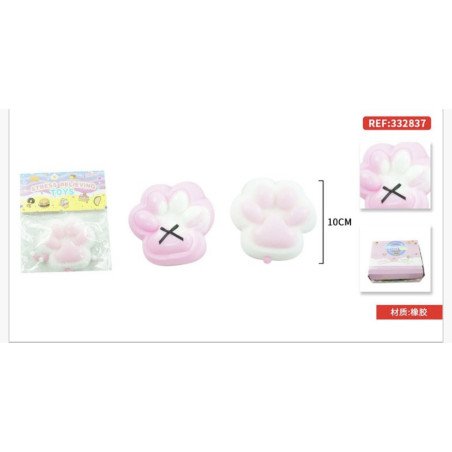 SQUISHY GNIOTEK KOCIA ŁAPKA 10CM 200G