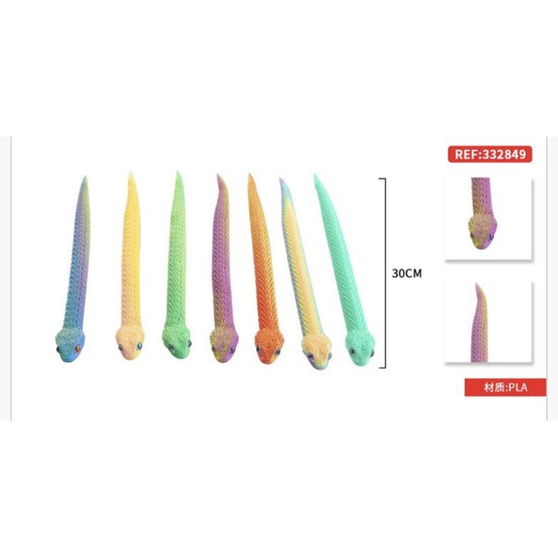 ZABAWKA 3D ZWIERZĄT WĄŻ 30CM ZABAWKA 3D ZWIERZĄT WĄŻ 30CM