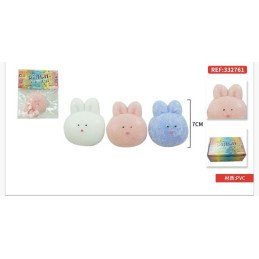 SQUISHY GNIOTEK KRÓLIK 7CM 50G