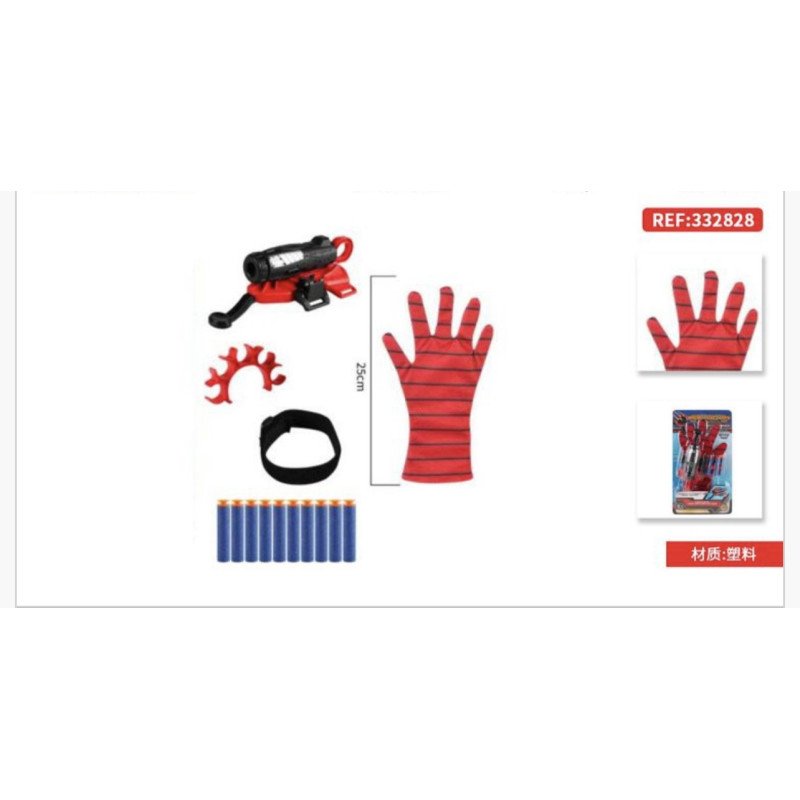 ZABAWKA RĘKAWICZKI SPIDER MAN ZABAWKA RĘKAWICZKI SPIDER MAN