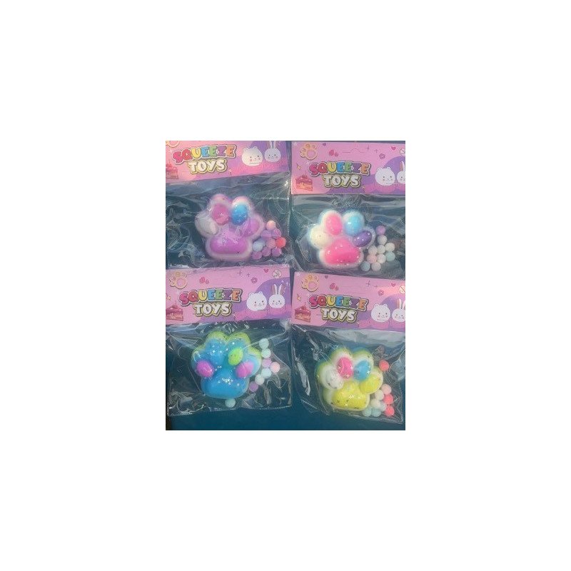 SQUISHY GNIOTEK KOCIA ŁAPKA SQUISHY GNIOTEK KOCIA ŁAPKA