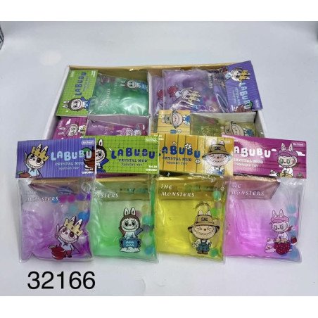 SQUISHY WODNA CYRSTAL MUD LABUBU
