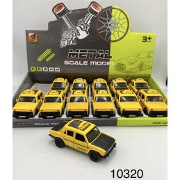 ZABAWKA AUTO METALOWE METAL SCALE MODEL TAXI
