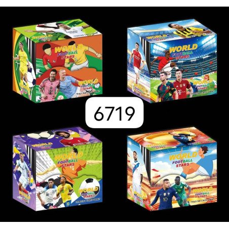 KARTY PIŁKARSKIE 36 SZSZETEK MEGA BOX 288 KART
