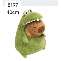 PLUSZOWA MASKOTKA 2W1 DINOZAUR Z KAPIBARA