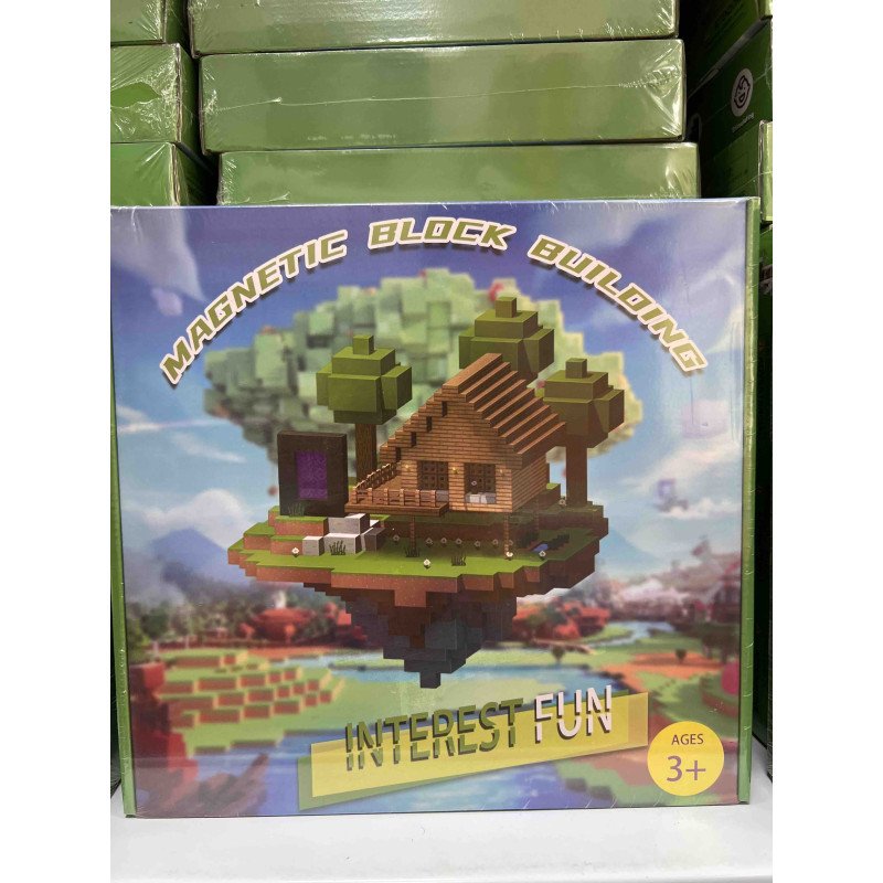 KLOCKI 200PCS MAGNETYCZNE MINECRAFT KLOCKI 200PCS MAGNETYCZNE MINECRAFT