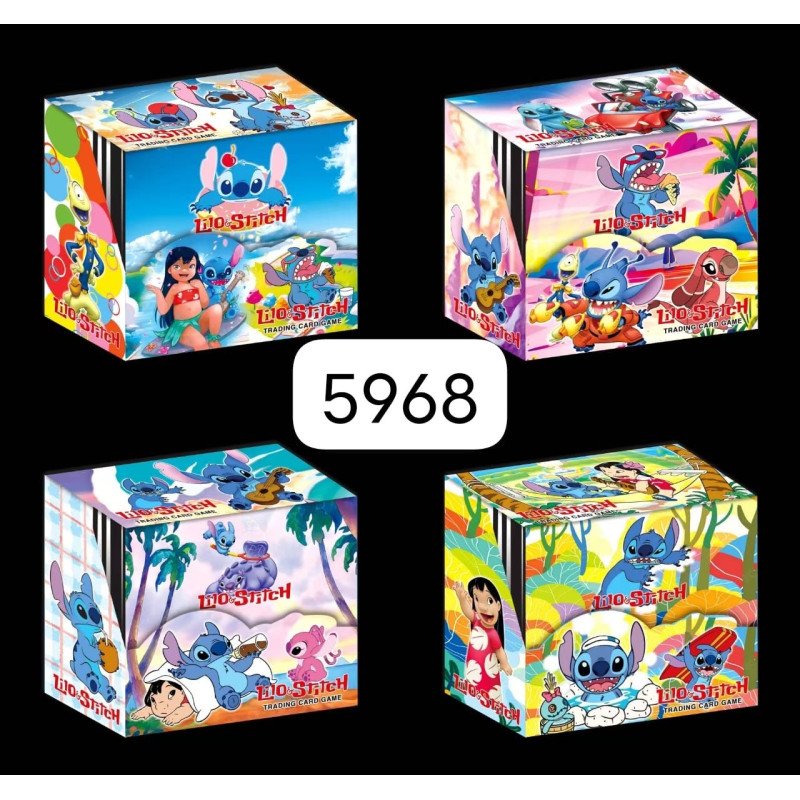 KARTY STITCH 36 SZSZETEK MEGA BOX 288 KART