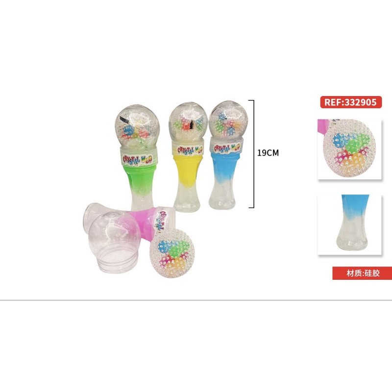ZABAWKA GLUTY SLIME Z GNIOTEK PIŁKA
