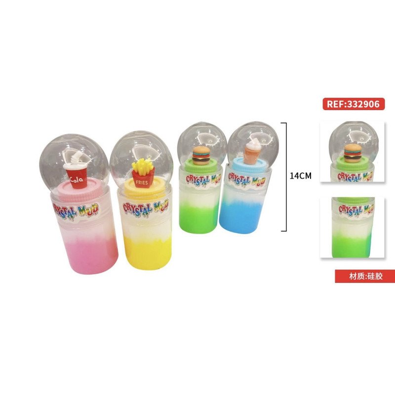 ZABAWKA GLUTY SLIME Z FIGURKĄ FASTFOOD ZABAWKA GLUTY SLIME Z FIGURKĄ FASTFOOD