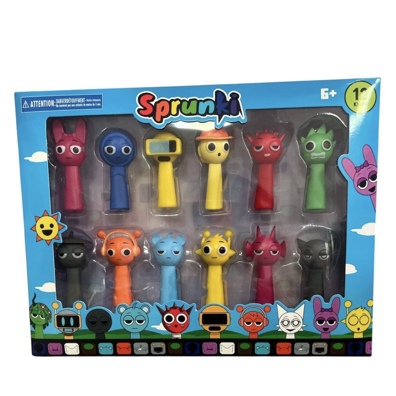 ZESTAW 12SZT FIGURKI SPRUNKI ZESTAW 12SZT FIGURKI SPRUNKI