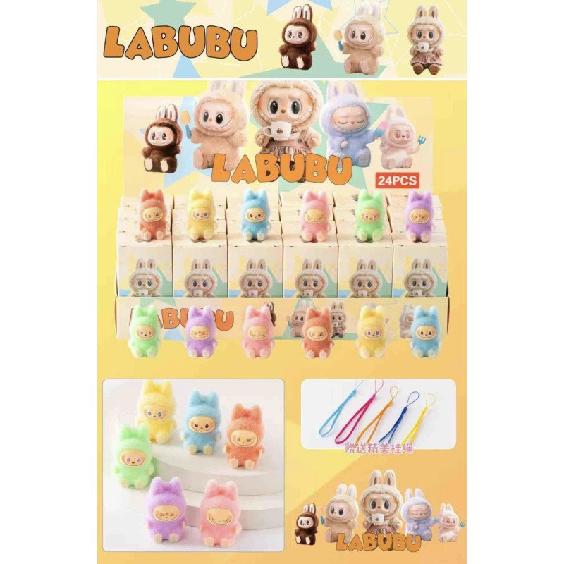 BRELOK FIGURKI LABUBU W SASZETKI + PUDEŁKO BRELOK FIGURKI LABUBU W SASZETKI + PUDEŁKO