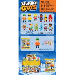 SASZETKI FIGURKI + KARTA STUMBLE GUYS