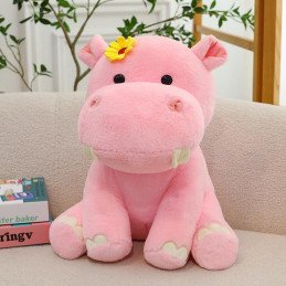 PLUSZOWA MASKOTKA HIPPO MIX 45CM