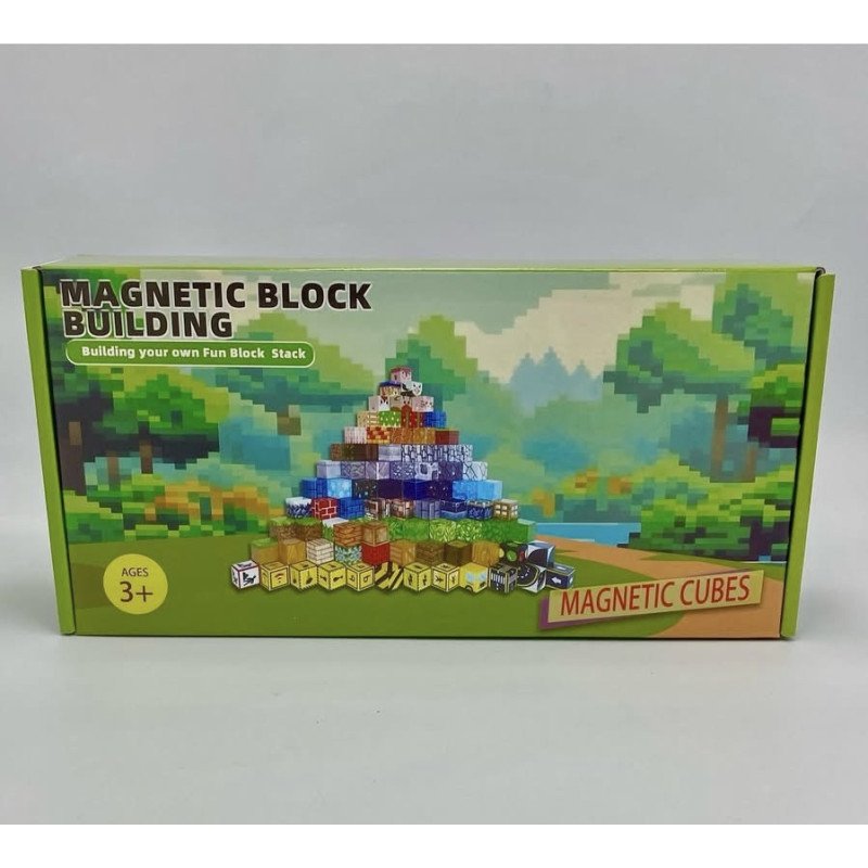 KLOCKI MAGNETYCZNE MINECRAFT